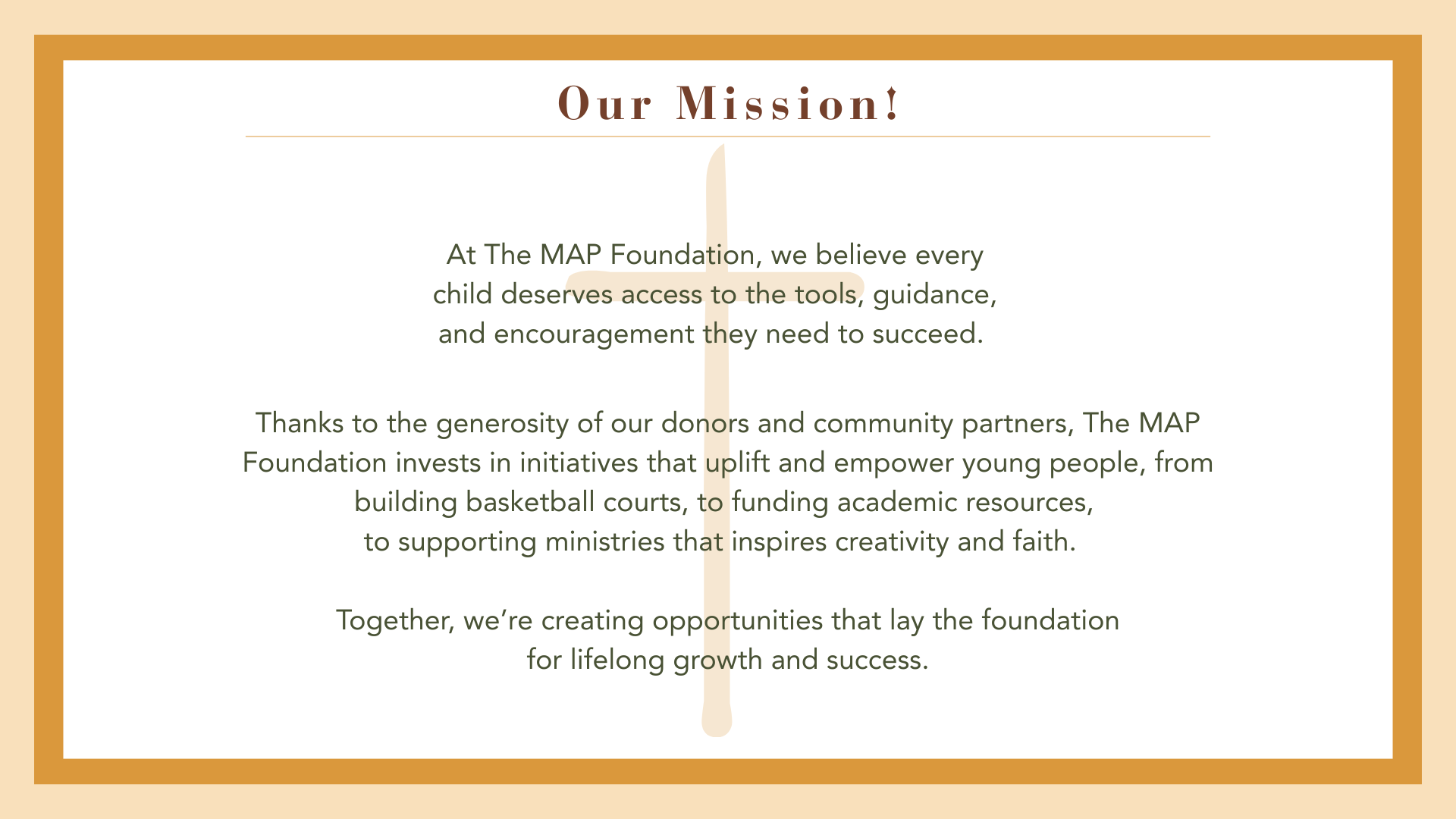 Our Mission