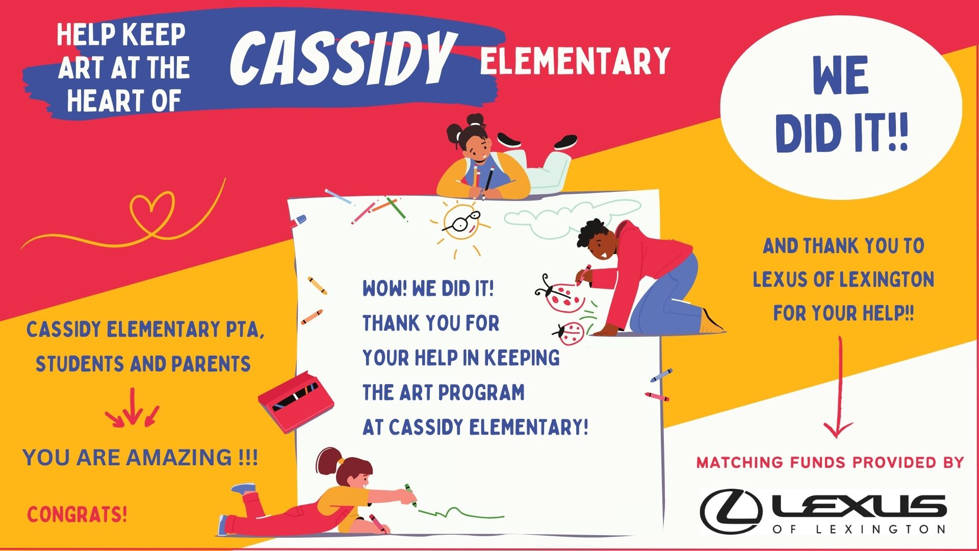 Cassidy Elementary Art Fund